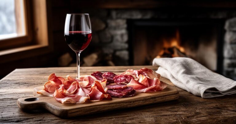 Accords parfaits : sublimer les salaisons de montagne par le vin, les secrets saisonniers du bar à vins d&rsquo;Arette